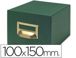 Fichero Fichas Tela Verde 1000 Fichas N.3 -Tamaño 100X150 Mm