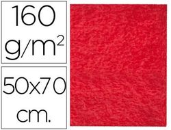Fieltro Liderpapel 50X70Cm Rojo 160G/M2