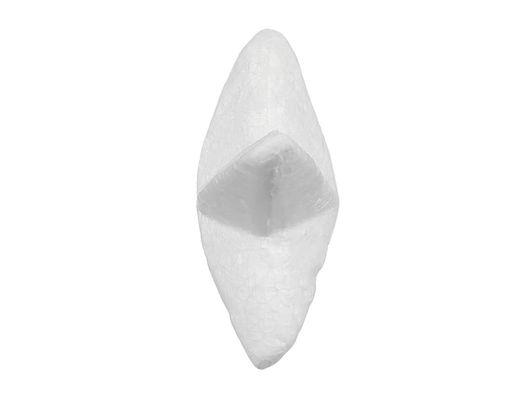 Figura de espuma blanca liderpapel estrella de 4 cm bolsa con 6 unidades