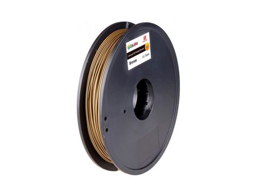 Filamento 3d colido pla 1,75 mm 0,5 kg bronce