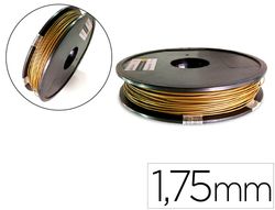 Filamento 3d colido pla 1,75 mm 0,5 kg bronce