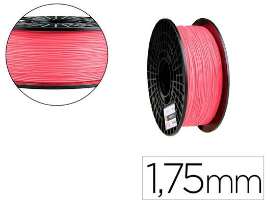 Filamento 3d colido pla termocromico 1,75 mm 1 kg rosa