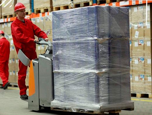 Film Extensible Manual Bobina -Ancho 500 Mm. -Largo 145 Mt Espesor 23 Micras Transparente