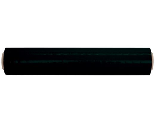 Film Extensible Manual Bobina -Ancho 500 Mm. -Largo 250 Mt Espesor 23 Micras Negro