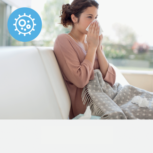 Filtro HEPA para alergias y gripe (Mediano)