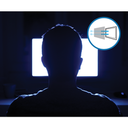 Filtro Kensington 2 sentidos, extraíble,  35.6cm, 14", 16:9