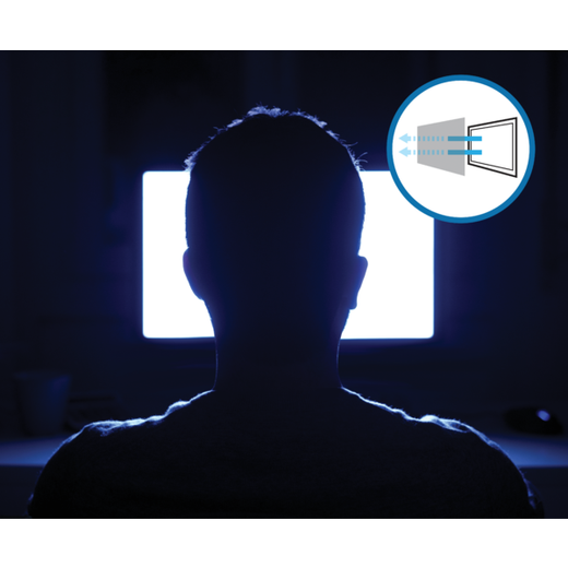 Filtro Kensington 2 sentidos, extraíble,  35.6cm, 14", 16:9