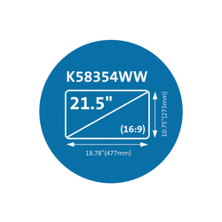Filtro magnético de privacidad MagPro para monitores de 21"