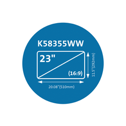 Filtro magnético de privacidad MagPro para monitores de 23"