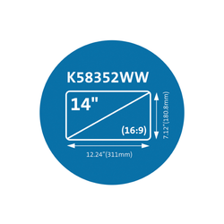 Filtro magnético de privacidad MagPro para portátiles de 14"