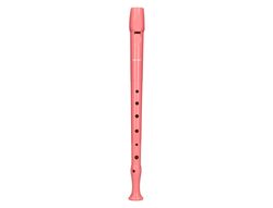 Flauta hohner 9508 color coral funda verde y transparente