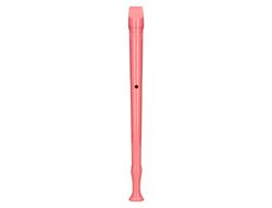 Flauta hohner 9508 color coral funda verde y transparente