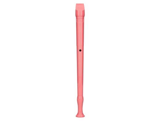Flauta hohner 9508 color coral funda verde y transparente