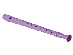 Flauta hohner 9508 color lavanda funda verde y transparente