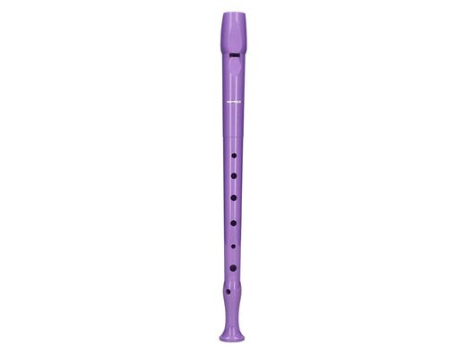 Flauta hohner 9508 color lavanda funda verde y transparente