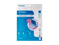 Forralibro adhesivo para libros sadipal desplegable 1 ańo 80 mc 50x35 cm pack de 10 unidades