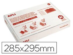 Forralibro apli pvc con solapa ajustable adhesivo 285x295 mm