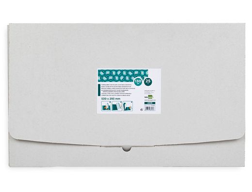 Forralibro Liderpapel Nº29 con Solapa Ajustable Adhesivo 293 X 530 Mm