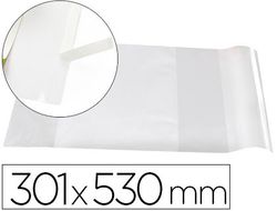Forralibro Liderpapel Nº30 con Solapa Ajustable Adhesivo 301 X 530 Mm