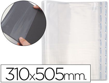 Forralibro Pp Ajustable Adhesivo 310X505 Mm