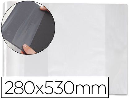 Forralibro Pvc Con Solapa Ajustable Adhesivo 280X530 Mm