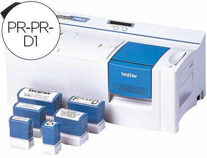 Fotolitos 150 unidades + cinta termica + 9 limpiadores para maquina de sellos brother