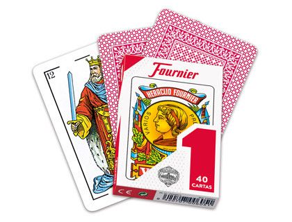 FOURNIER Baraja española de 40 cartas en estuche de cartulina F20984