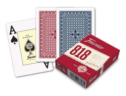 FOURNIER Baraja poker de 55 cartas en estuche de cartulina F21643