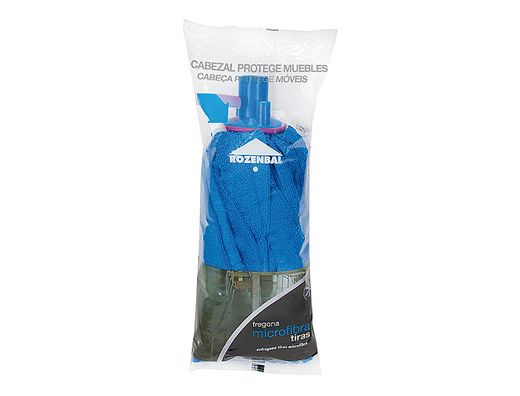 Fregona Microfibra Tiras Azul