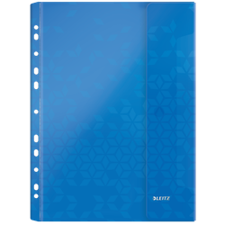 Funda con solapa WOW . PP. Multitaladro. Copysafe. DIN A4. 11 taladros, colores surtidos