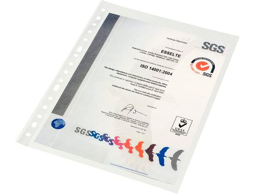 Funda Esselte estándar A4 16 taladros (100 unidades)