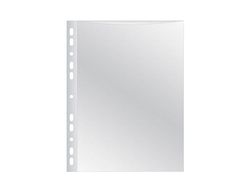 Funda Multitaladro Q-Connect Din A4 50 Micras Piel de Naranja Bolsa de 10 Unidades