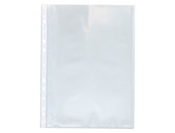 Funda Multitaladro Q-Connect Din A4 80 Mc Cristal Bolsa de 100 Unidades