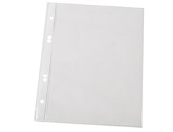 Funda Multitaladro Q-Connect Din A5 100 Mc Cristal 6 Taladros