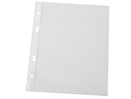 Funda Multitaladro Q-Connect Din A5 100 Mc Cristal 6 Taladros
