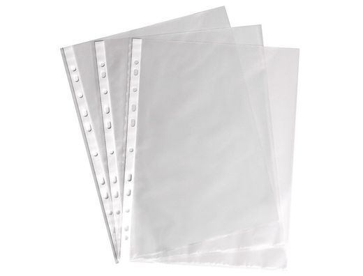 Funda Multitaladro Q-Connect Folio 50 Mc Piel de Naranja Caja de 100 Unidades