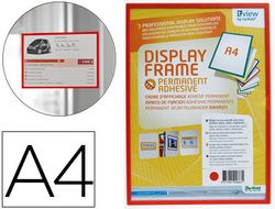 Funda para Colgar Tarifold Din A4 Adhesiva Rojo