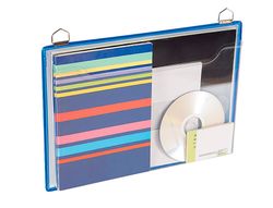 Funda para Colgar Tarifold Din A4 Anilla Metalica Formato Horizontal Pack de 5 Unidades Color Azul