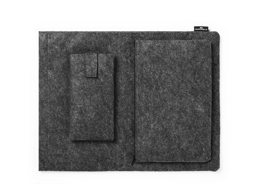 Funda para portatil durable multibag 16,4\" effect color antracita 320x420x50 mm