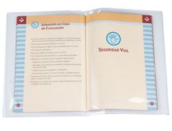 Funda Portadocumento Cuarto Doble 180 Micras Pvc Transparente 220X350Mm