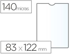 Funda Portadocumento Esselte Plastico Transparente 140 Micras Tamaño 83X122 Mm