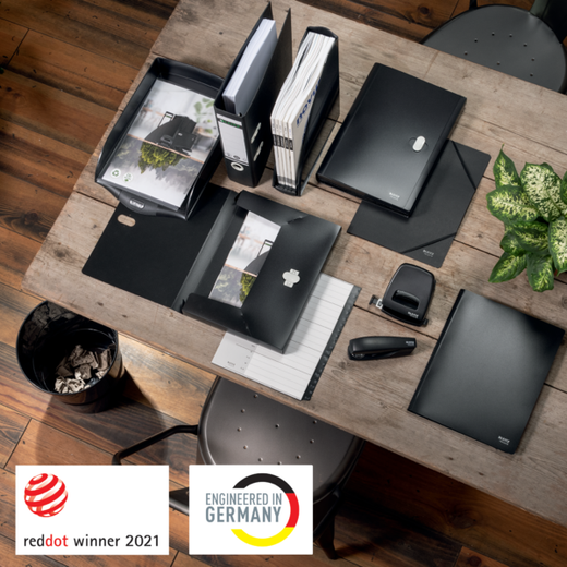 Funda portadocumentos (Bolsa 25). PP "Piel de naranja" con refuerzo. 100 micras. Leitz Recycle. DIN A4. 11 taladros