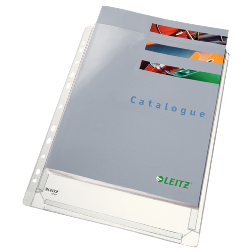 Fundas Leitz A4 PVC con fuelle estándar (5 unidades)