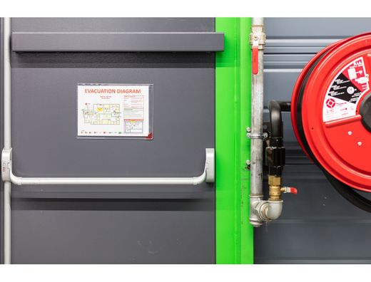 Fundas para información adhesivas removibles (5 unidades)