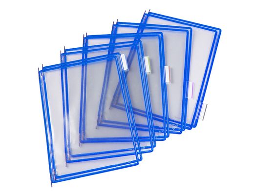 Fundas Tarifold con pivotes azul pack (10 unidades)