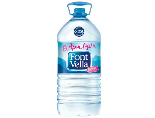 Garrafa de agua Font Vella de 6.25 litros