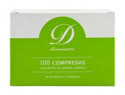 Gasa esteril algodon hidrofilo caja de 100 unidades