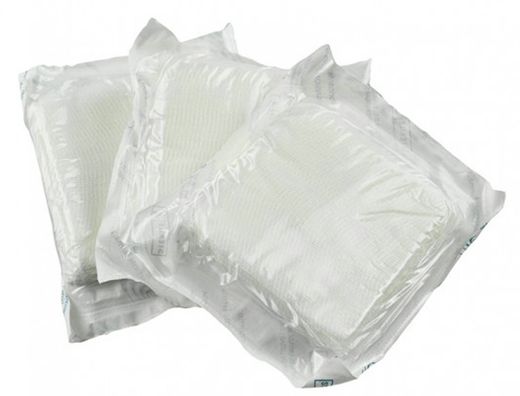 Gasa esteril algodon hidrofilo caja de 100 unidades