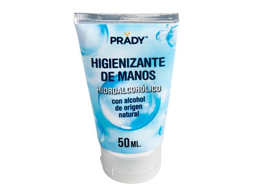 Gel hidroalcoholico higienizante de manos con alcohol de origen natural bote de 50 ml