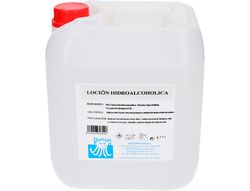 Gel hidroalcoholico para manos limpia y desinfecta sin aclarado garrafa 5 litros